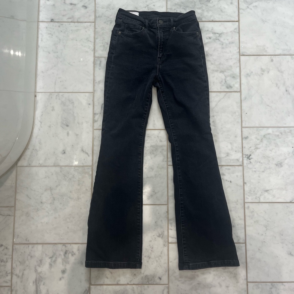 GAP Women's Dark Flare Jeans